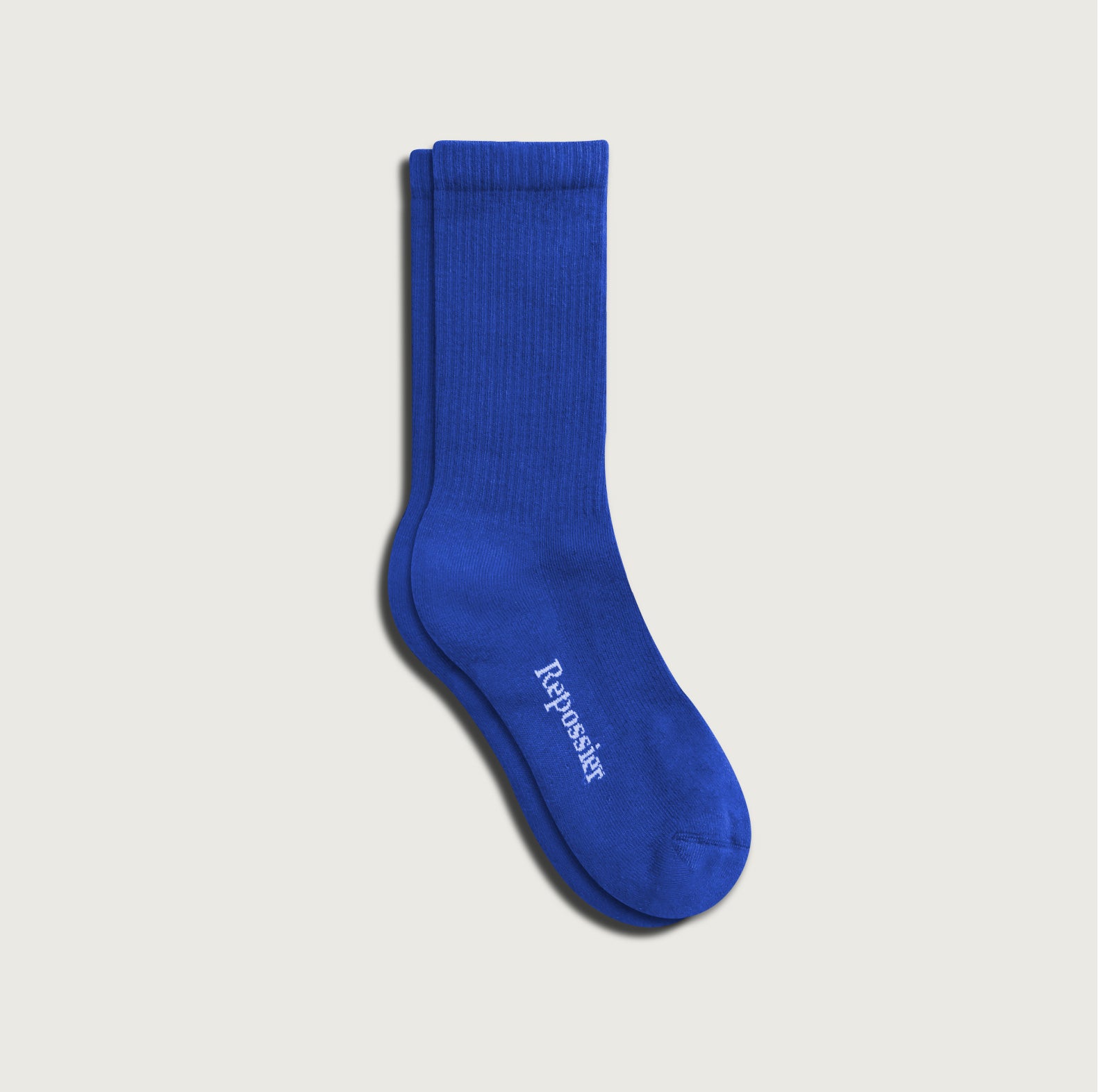 Blue Classic Crew Socks